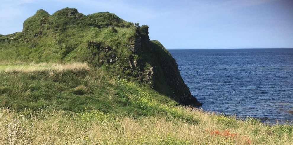 Turnberry castle ruin