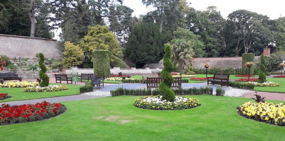 Walled garden at Belleisle