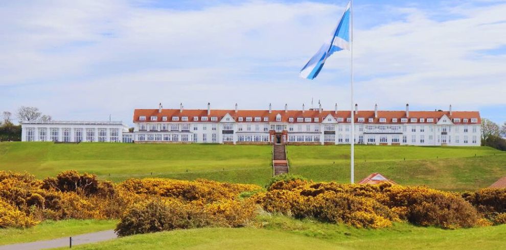 Trump Turnberry hotel and golf course.