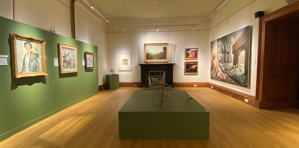 a gallery in rozelle house