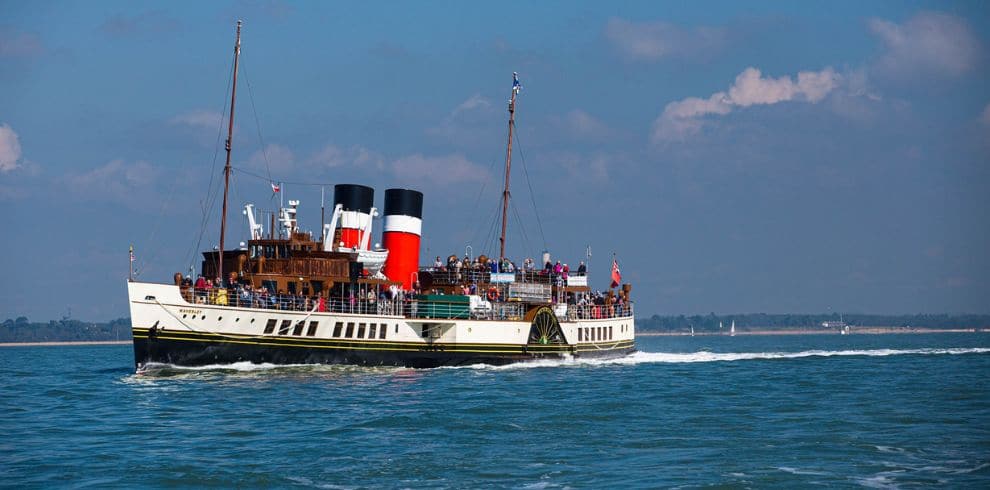 the Waverley paddle steamer