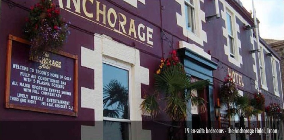 The outside of The Anchorage.