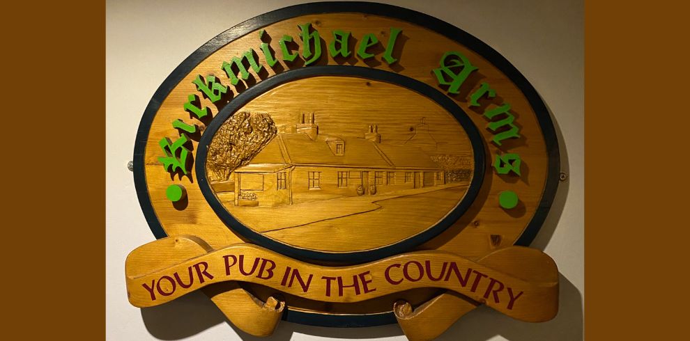 An image of the Kirkmichael Arms Plaque.