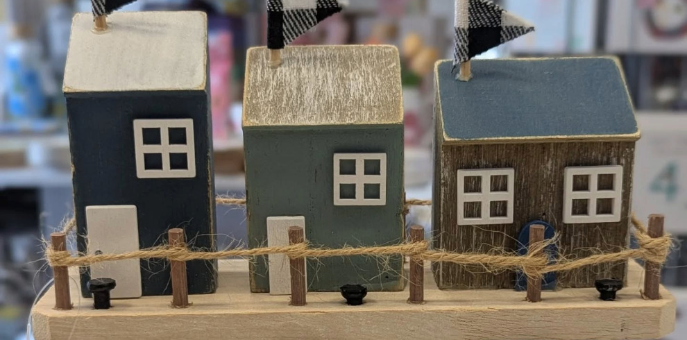Small row of cottages