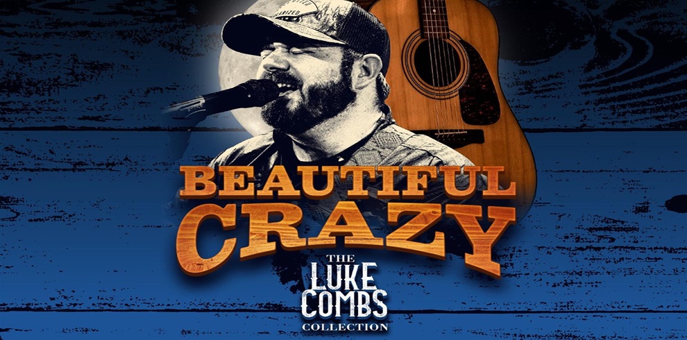 A promotional poster of the lead singer in Beautiful crazy singing.