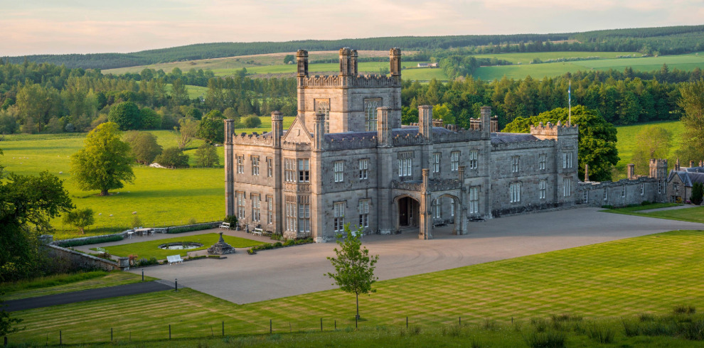 Blairquhan Castle 2 Beautiful, large stone castle set amongst countryside.