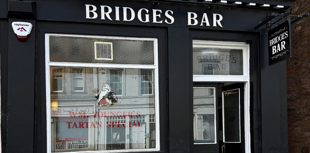 Bridges Bar facade.