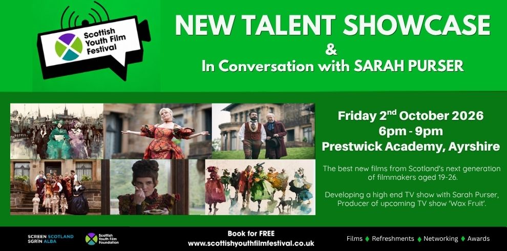 NEW TALENT SHOWCASE & IN CONVERSATION SARAH PURSER
